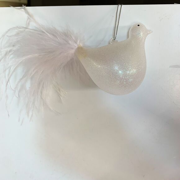 Bird Ornament Lot of 6 Christmas Pink Flamingo Owl Dove - Picture 7 of 8